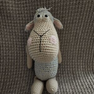 Handmade Crochet Sheep Plush Toy